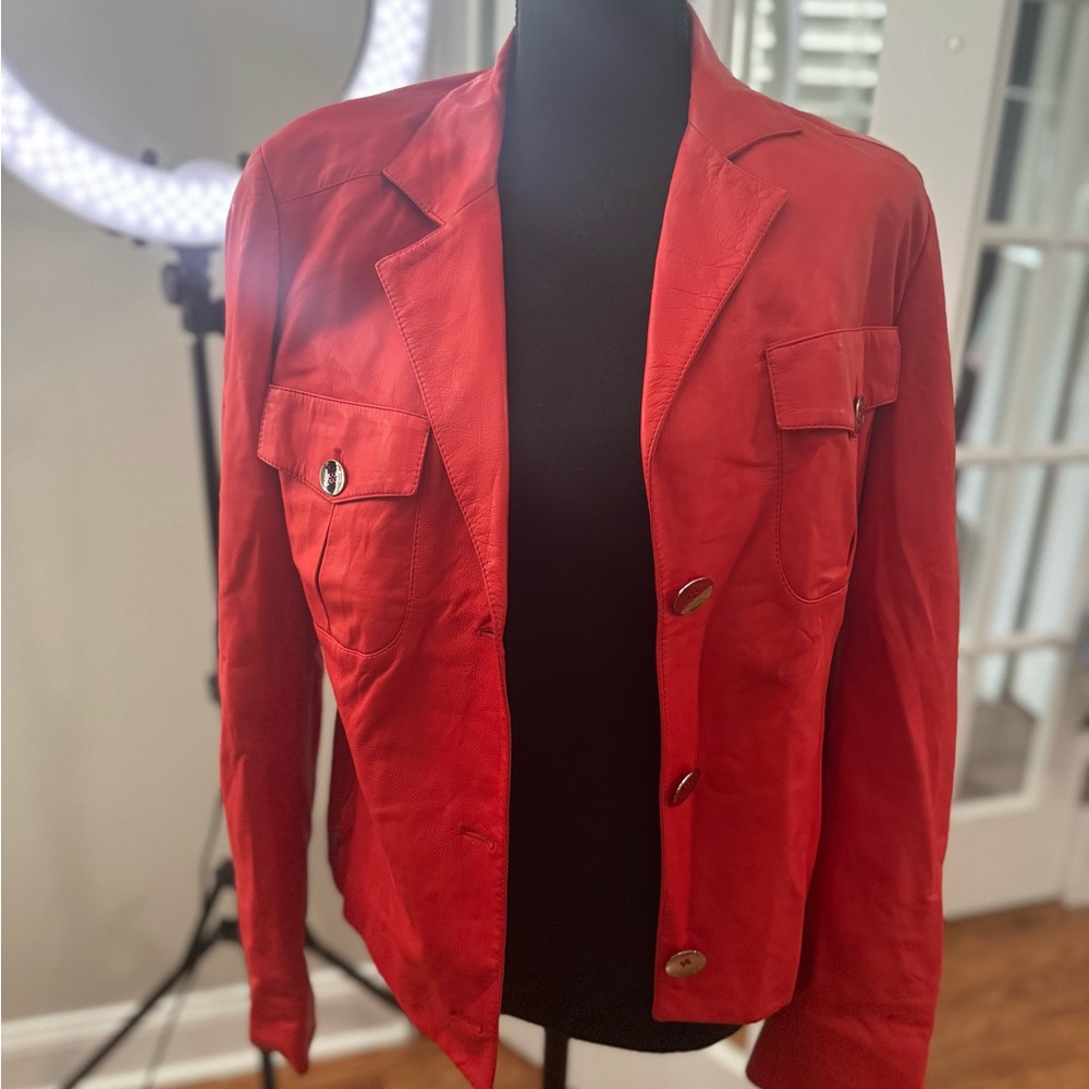 BRIONI Vintage Red Women's Jacket